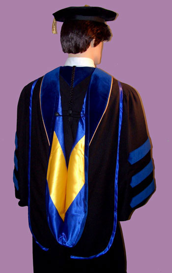 Quality Academic Doctoral Graduation Regalia for sale, such as doctoral ...